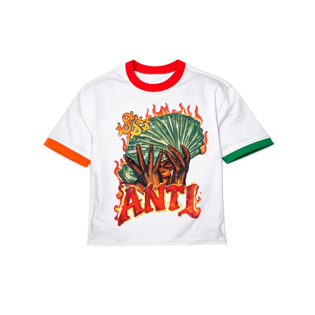 Hot Hand Ringer Tee