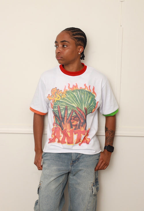 Hot Hand Ringer Tee
